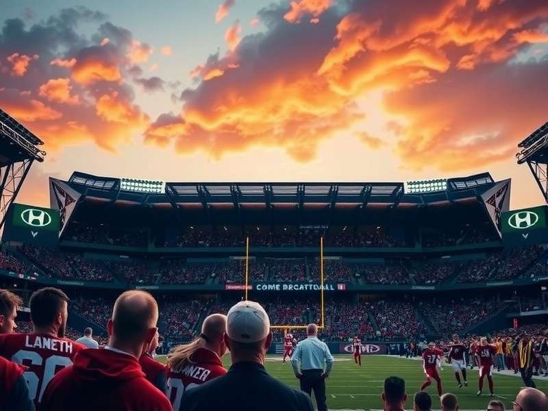 Football player kicking off the ball during a match