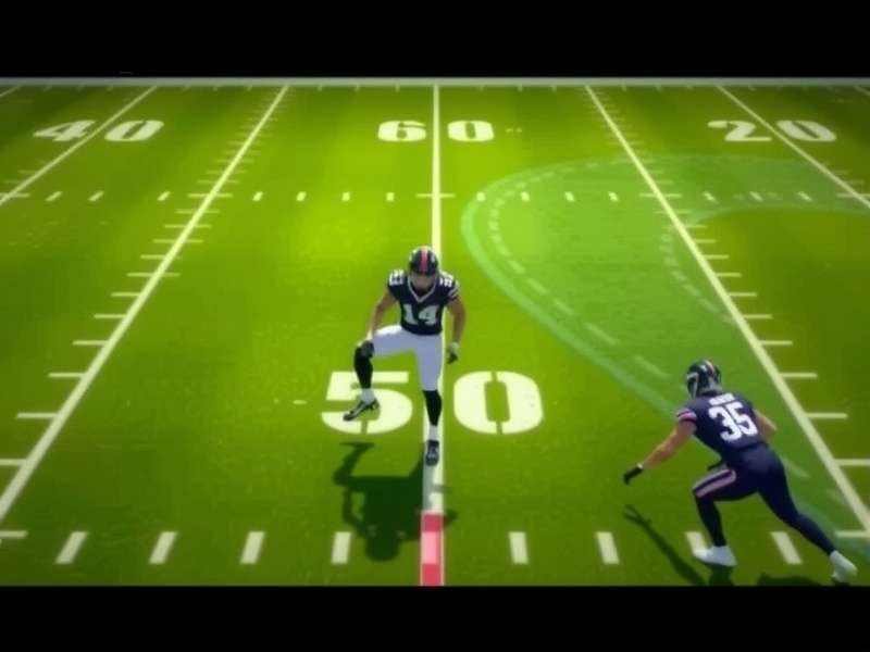 Diagram of 2025 NFL kickoff alignment showing setup and landing zones