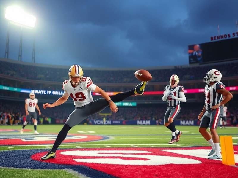 Historical timeline showing evolution of kick off rules in football