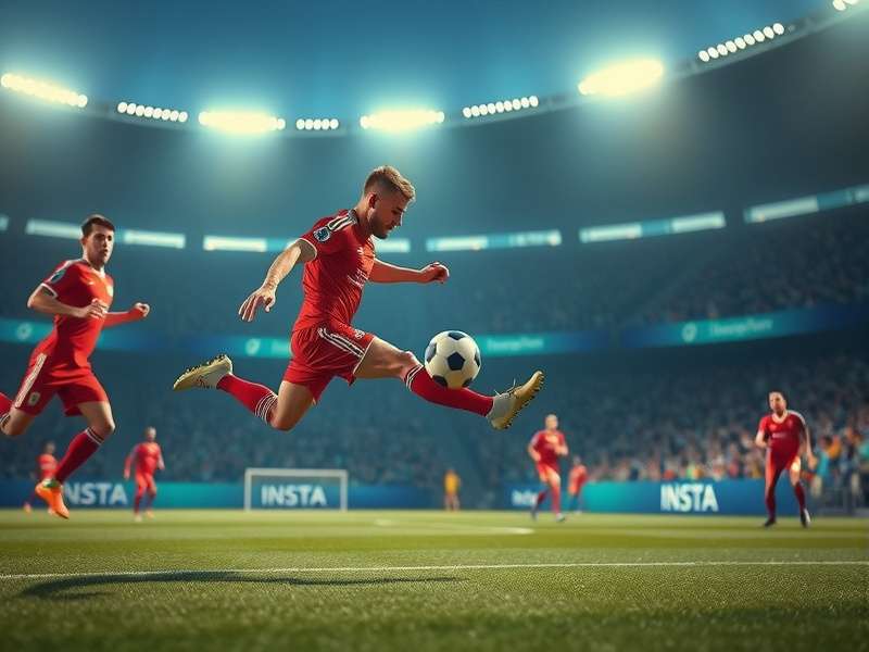 Football stadium packed with fans during today's match