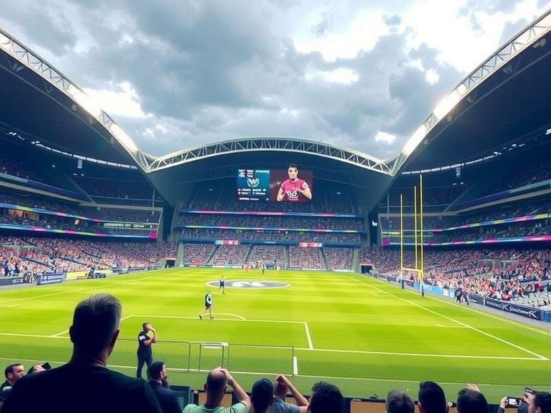 2024 NRL Grand Final crowd at Accor Stadium in Sydney