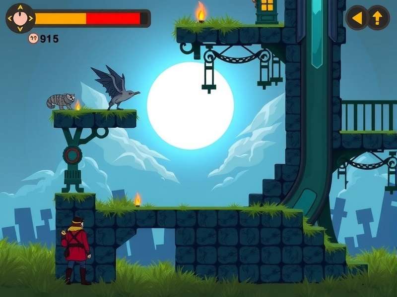 A dynamic kick off moment in an American football game, ball in mid-air