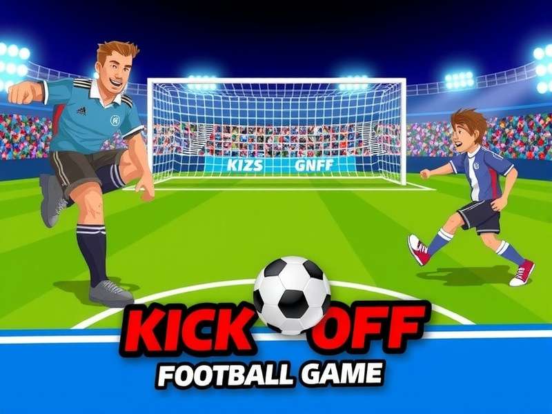 Diagram showing tactical formations during a football kick-off