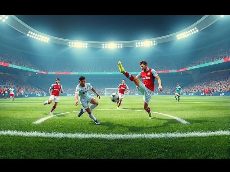 Kick Off control scheme diagram showing swipe gestures