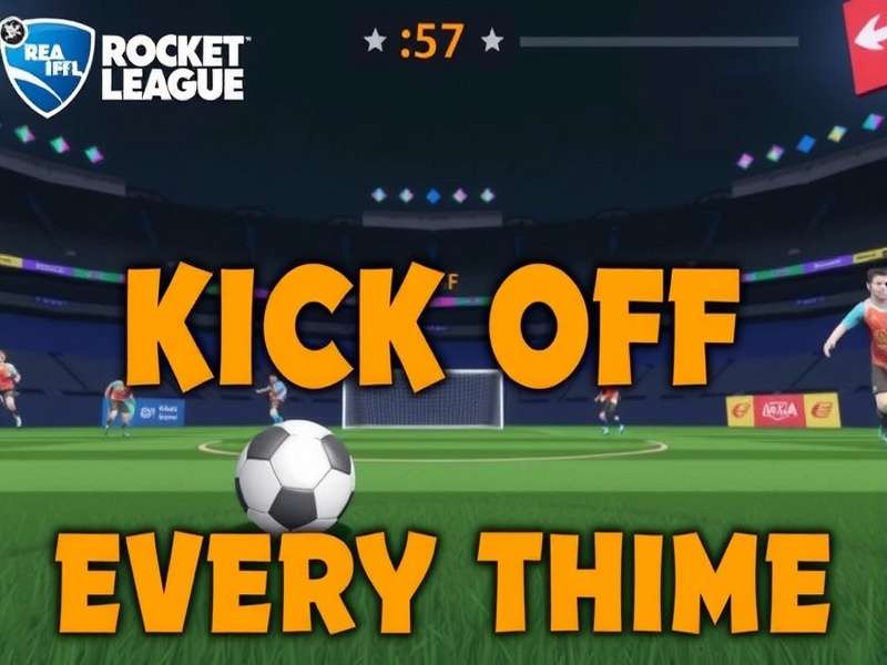 Rocket League Kickoff Positioning Diagram showing optimal boost paths