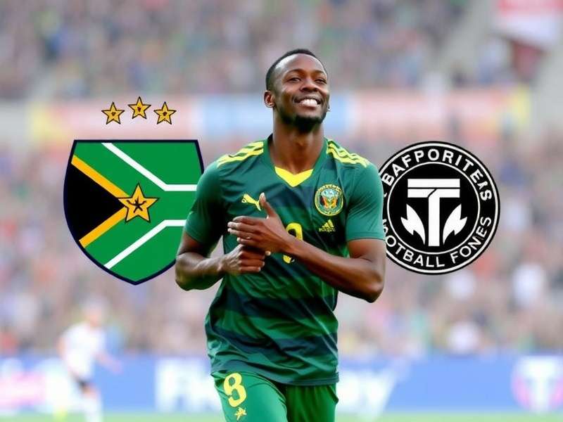 Bafana Bafana team celebration