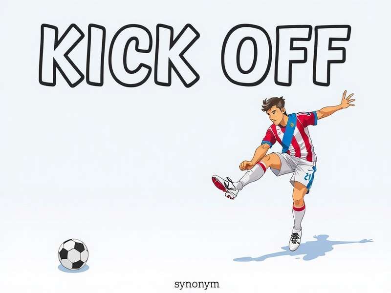 Kick Off Synonym Guide - Comprehensive visual representation of football kickoff terms, rules, and match timings for Indian fans.
