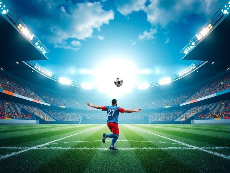 World Cup trophy and stadium — Football On Tv Today coverage