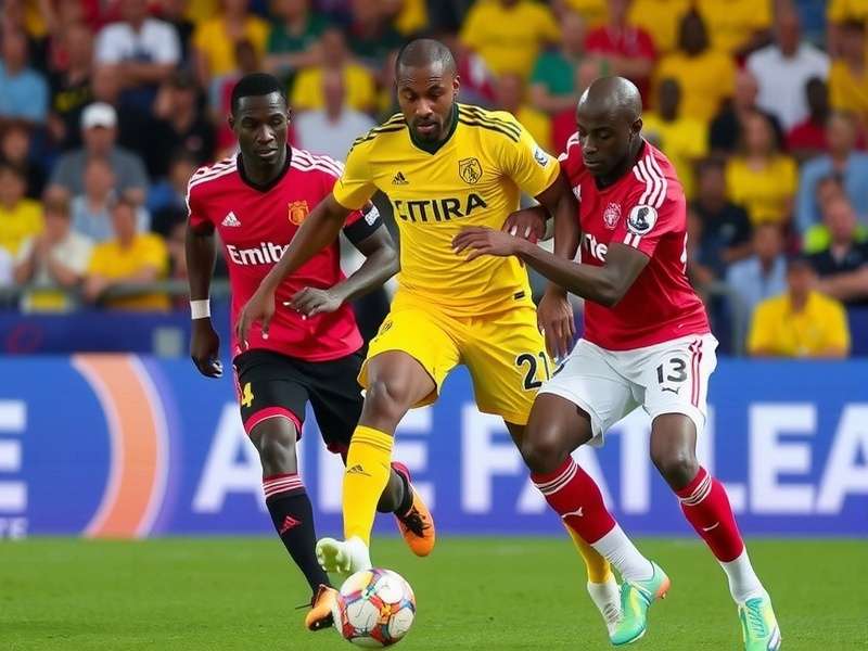 Kaizer Chiefs players in action during a PSL match at FNB Stadium